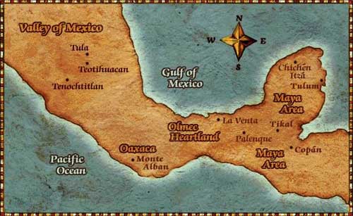 Valley of Mexico map