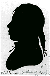 silhouette of Moses Williams